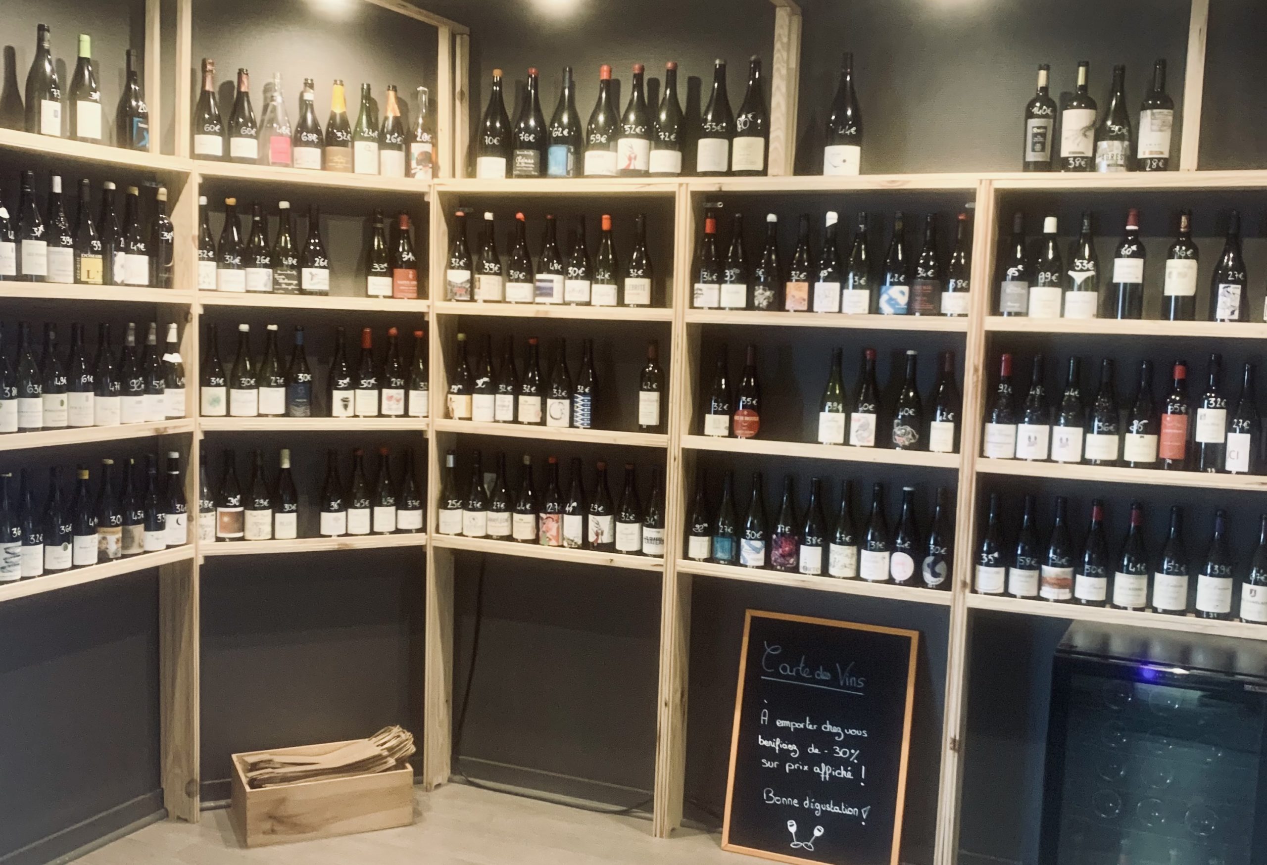 bar a vin villefranche sur saone, selection bouteilles de vin